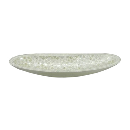 Capiz Shell Boat Tray - Mellow Monkey