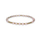 "MELANIE" Gold Filled Ball & Pearl Beaded Stretchy Bracelet - Mellow Monkey