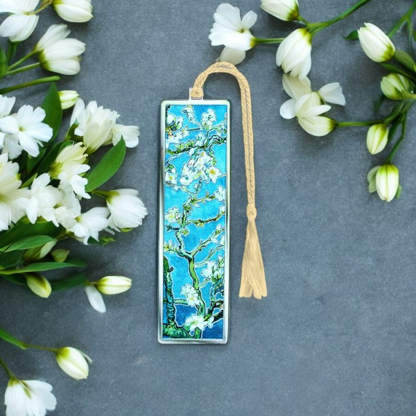 Almond Blossom - Van Gogh - Metal Bookmark - Mellow Monkey