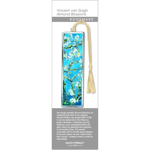 Almond Blossom - Van Gogh - Metal Bookmark - Mellow Monkey