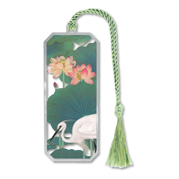 Lotus Pond - Metal Bookmark - Mellow Monkey