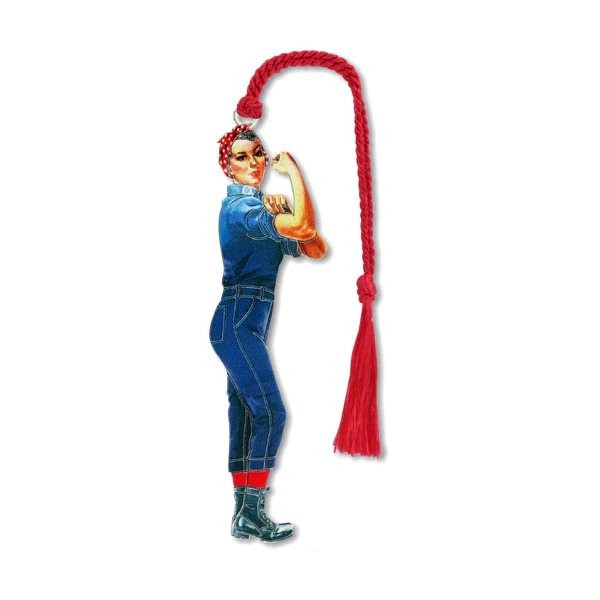 Rosie the Riveter - Metal Bookmark - Mellow Monkey