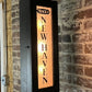 Two Sided New Haven & Grand Central Train Station Lighted Box Sign - Solid Font - 22-1/2-in - Mellow Monkey