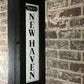 Two Sided New Haven & Grand Central Train Station Lighted Box Sign - Solid Font - 22-1/2-in - Mellow Monkey