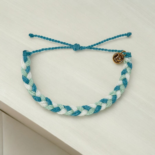 Pura Vida Blue Dream Multi Braided Bracelet - Mellow Monkey