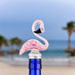 Glass Flamingo Bottle Stopper - Mellow Monkey