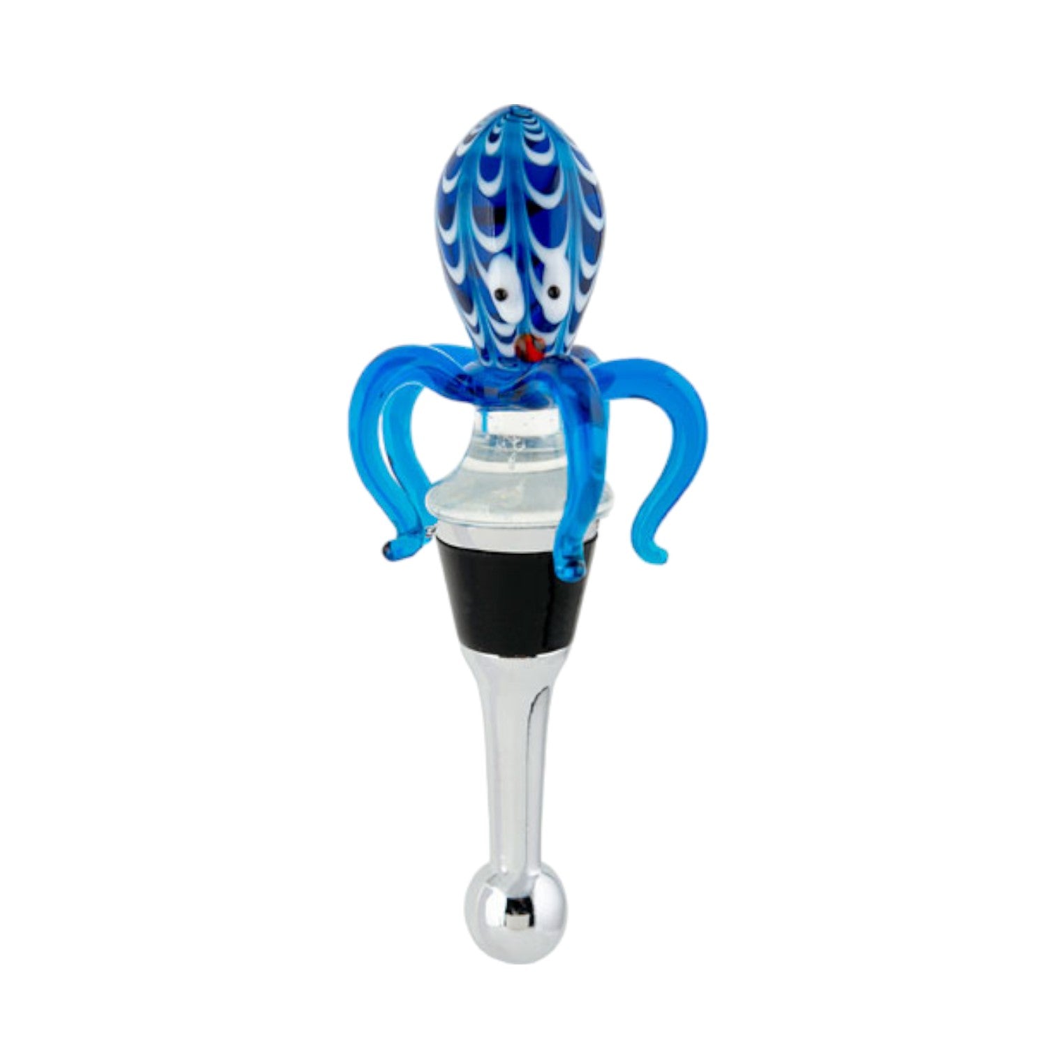 Glass Octopus Bottle Stopper - Mellow Monkey