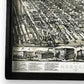 Vintage Map of Hoboken Circa 1881 Framed Shadowbox 25-in - Mellow Monkey