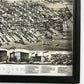 Vintage Map of Hoboken Circa 1881 Framed Shadowbox 25-in - Mellow Monkey