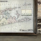 Vintage Eastern Long Island Map Circa 1873 Framed Shadowbox - Mellow Monkey