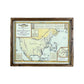 Vintage Bostonians' USA Map Circa 1930s Framed Shadowbox - Mellow Monkey