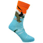 Bald Eagle - Natural Bamboo Knit Socks - Mellow Monkey