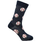 Baseball - Natural Bamboo Knit Socks - Mellow Monkey
