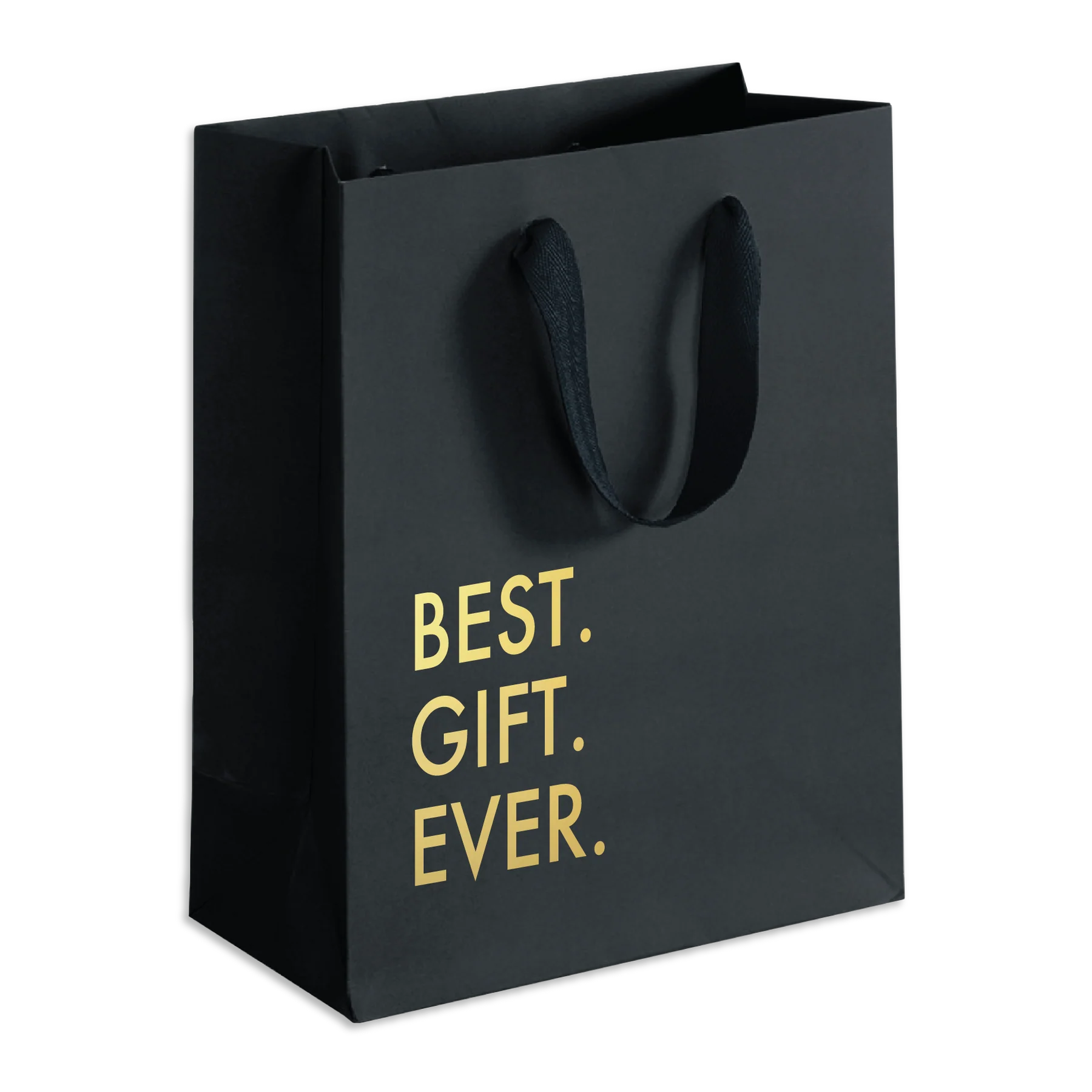 Best. Gift. Ever. - Gift Bag (Black) - Mellow Monkey