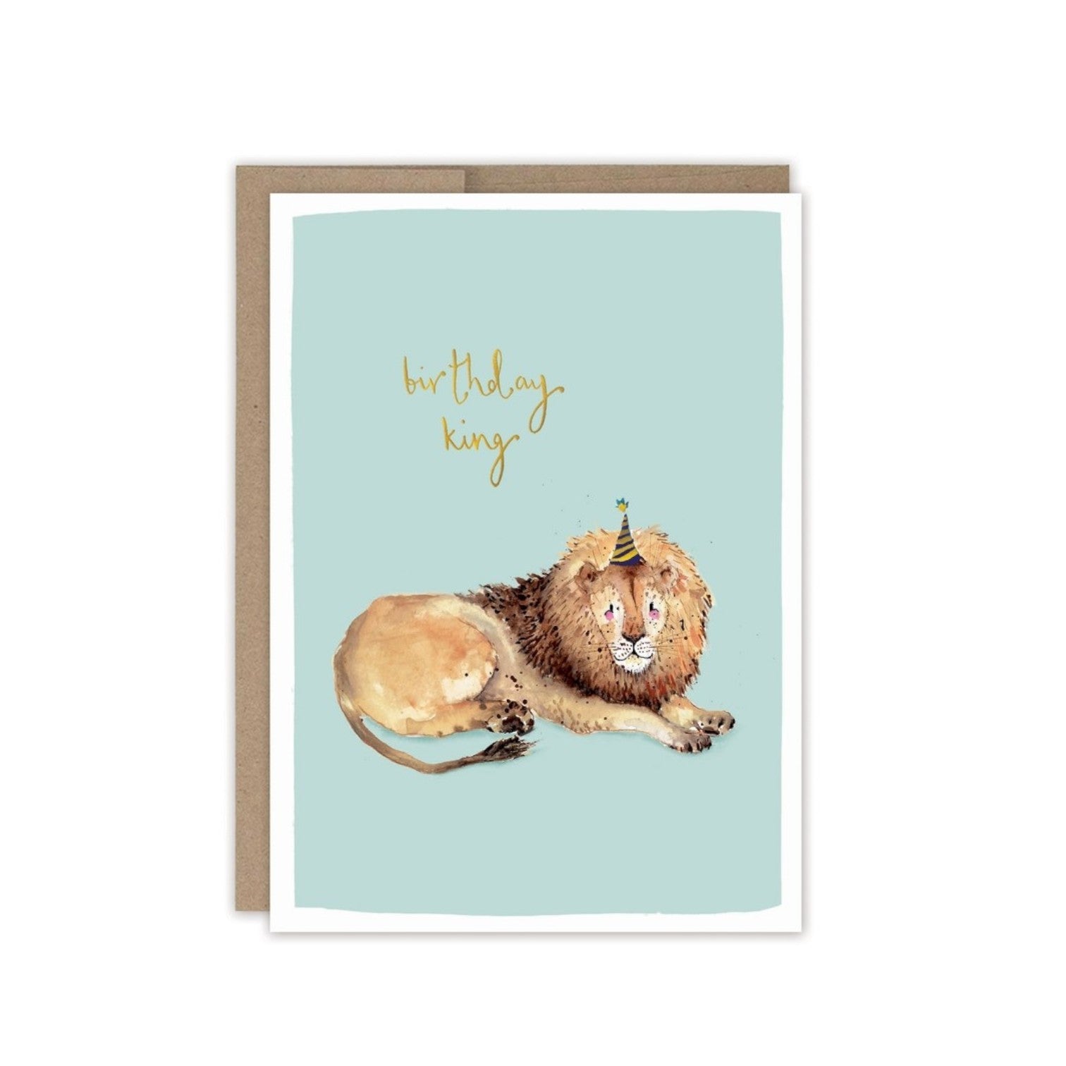 Birthday King - Birthday Greeting Card - Mellow Monkey