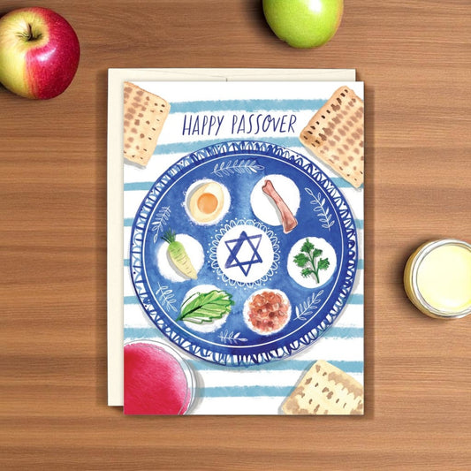 Seder - Passover Greeting Card - Mellow Monkey