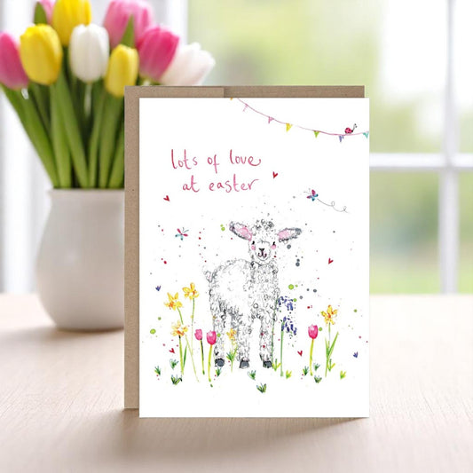 Lamb - Easter Greeting Card - Mellow Monkey