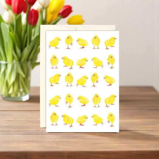 Chicks - Easter Greeting Card - Mellow Monkey