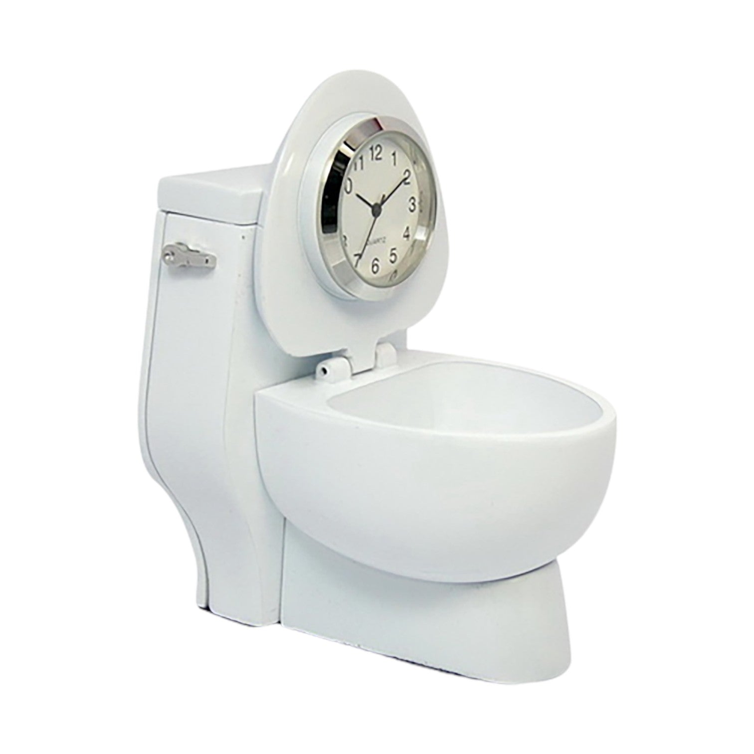 White Toilet Clock - Mellow Monkey