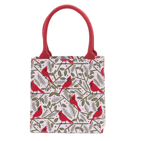 Cardinal - Itsy Bitsy Reusable Gift Bag Tote - Mellow Monkey