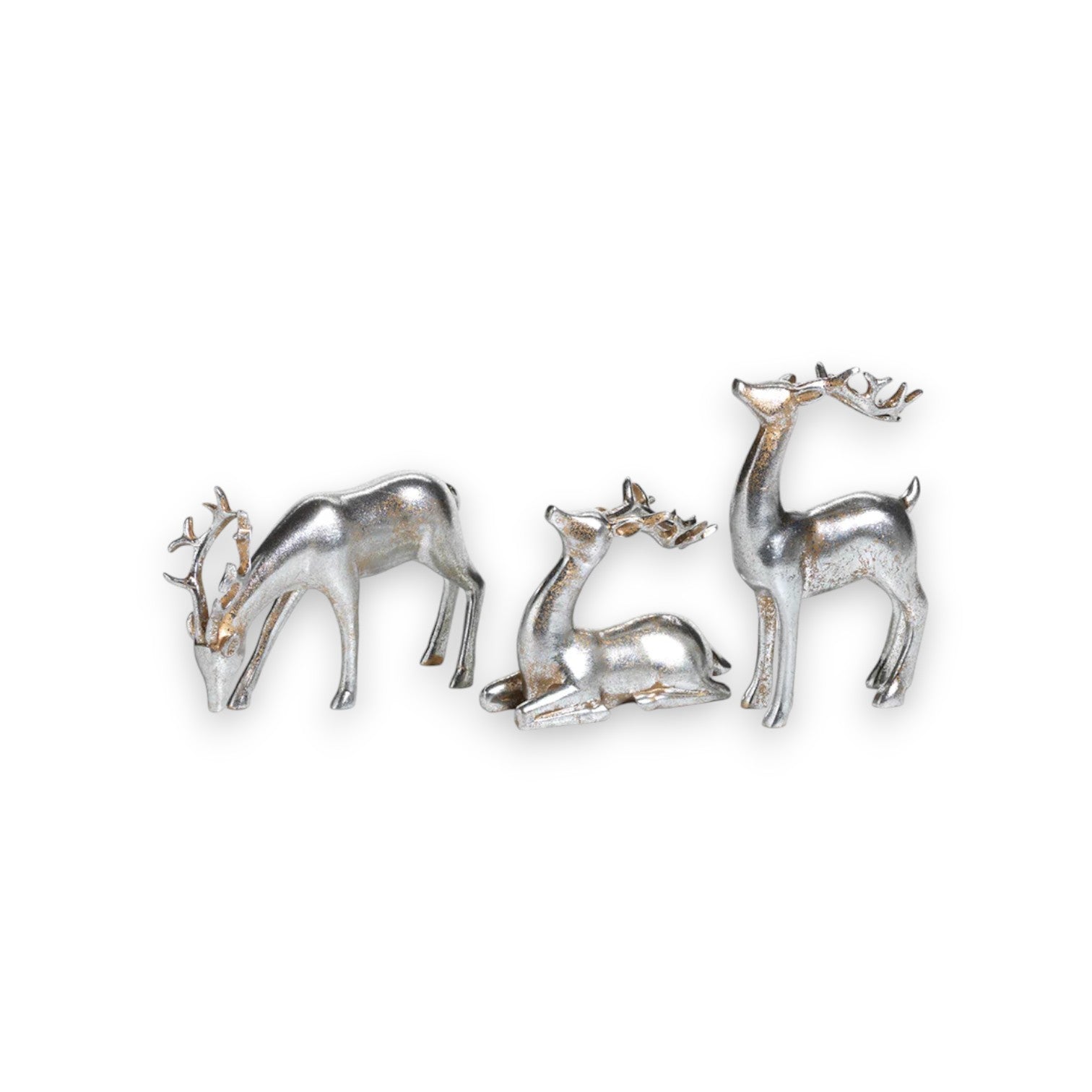 Decorative Silver Reindeer - Mellow Monkey