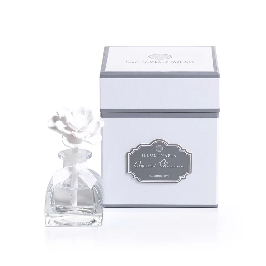 Apricot Blossom - Illuminaria Mini Porcelain Diffuser - Mellow Monkey