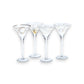 Celebration Martini Glass - Set of 4 - Mellow Monkey