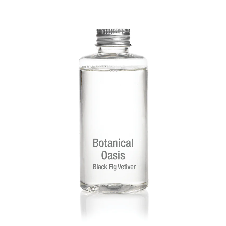 Apothecary Guild Botanical Oasis Porcelain Diffuser - Refill Oil - Black Fig Vetiver - Mellow Monkey