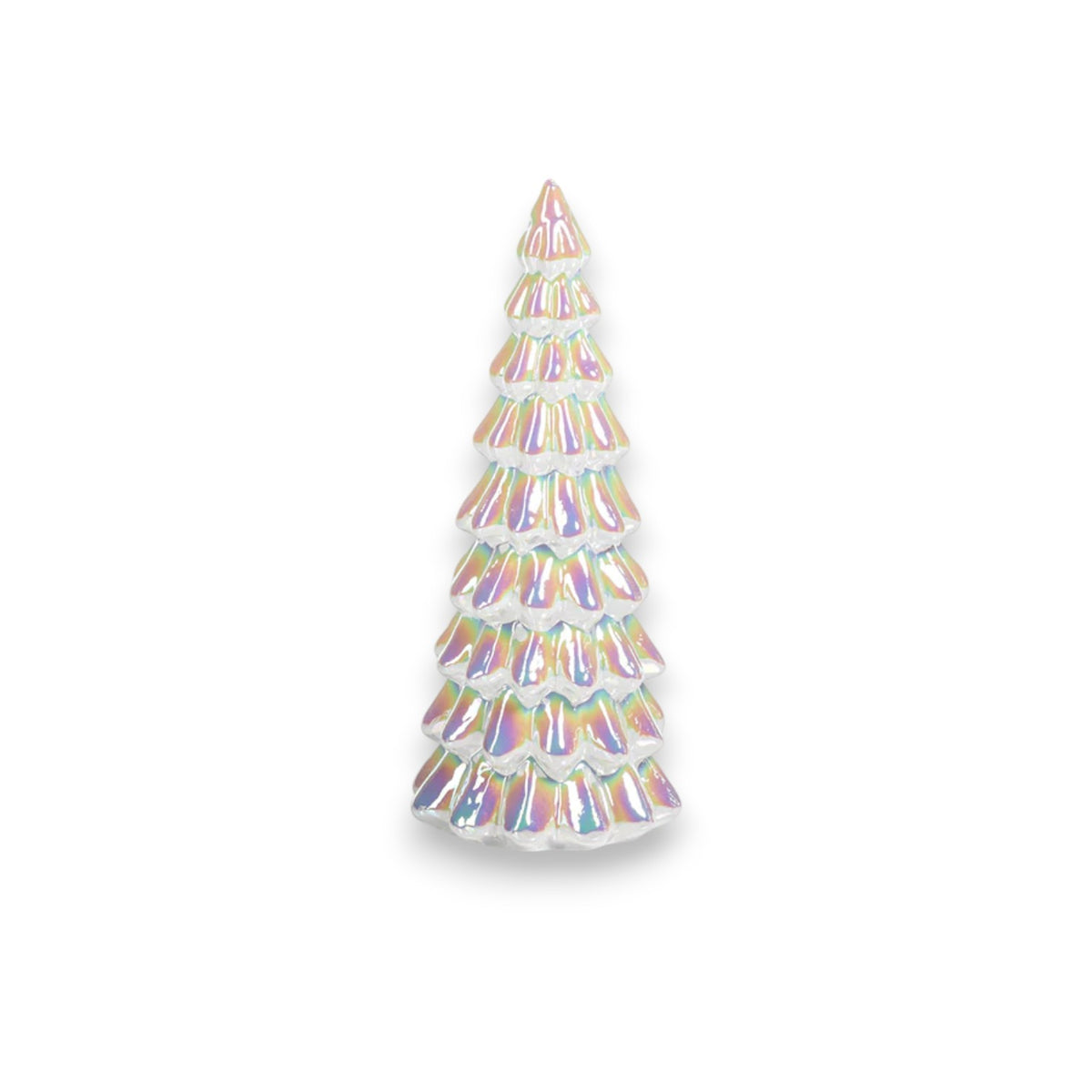 Lit Luster Tree LED Luster Tree - White Rainbow - 8-1/4-in – Mellow Monkey