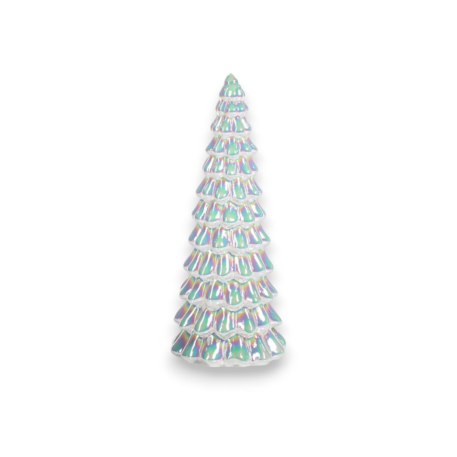 LED Luster Tree - White Rainbow - 10-1/2-in - Mellow Monkey