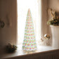 LED Luster Tree - White Rainbow - 12-3/4-in - Mellow Monkey