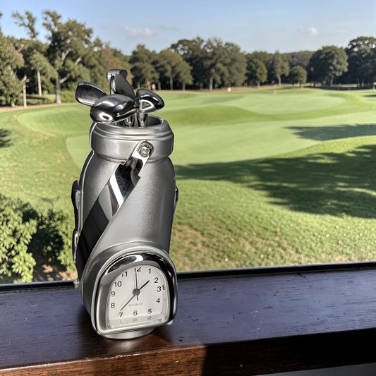 Golf Cluba Desk Clock - Mellow Monkey