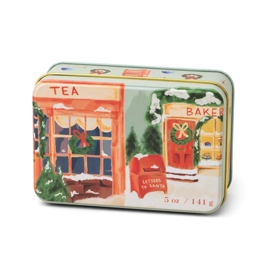 Sweet Orange & Fir Holiday Candle Tin - 5 oz. - Mellow Monkey