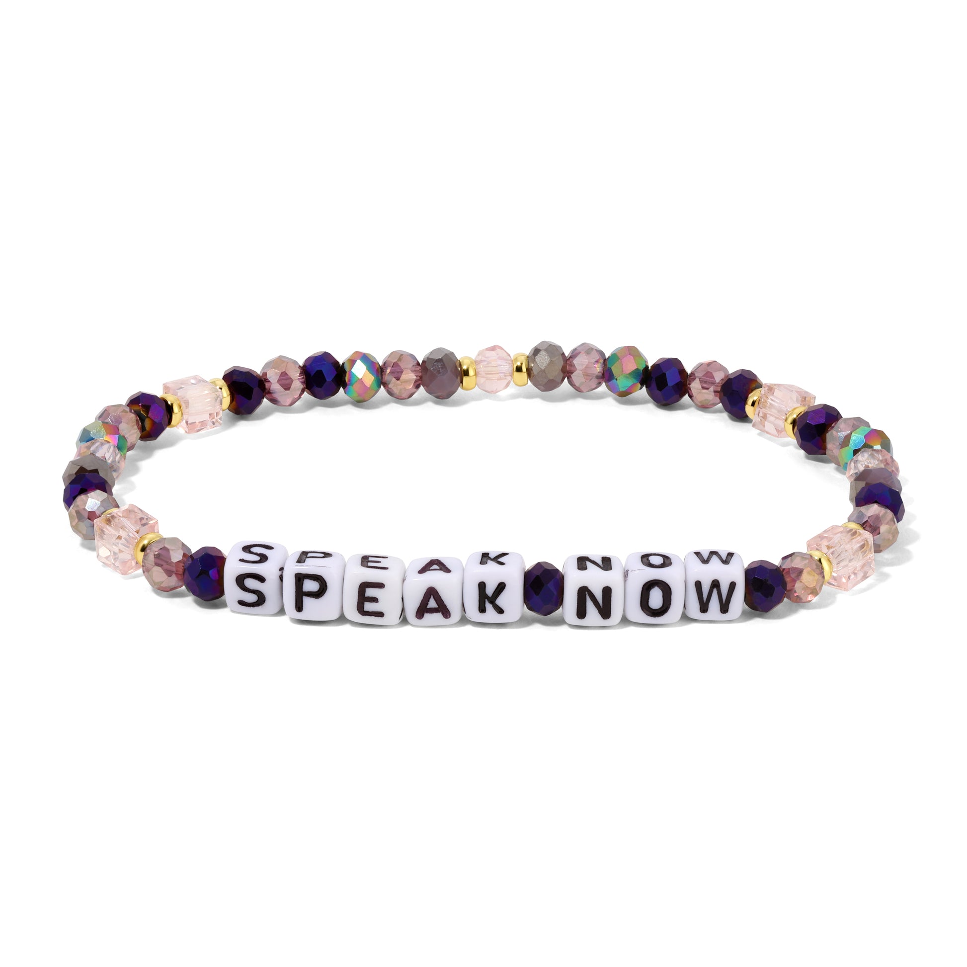 Speak Now - Beaded Stretch Bracelet - Mellow Monkey