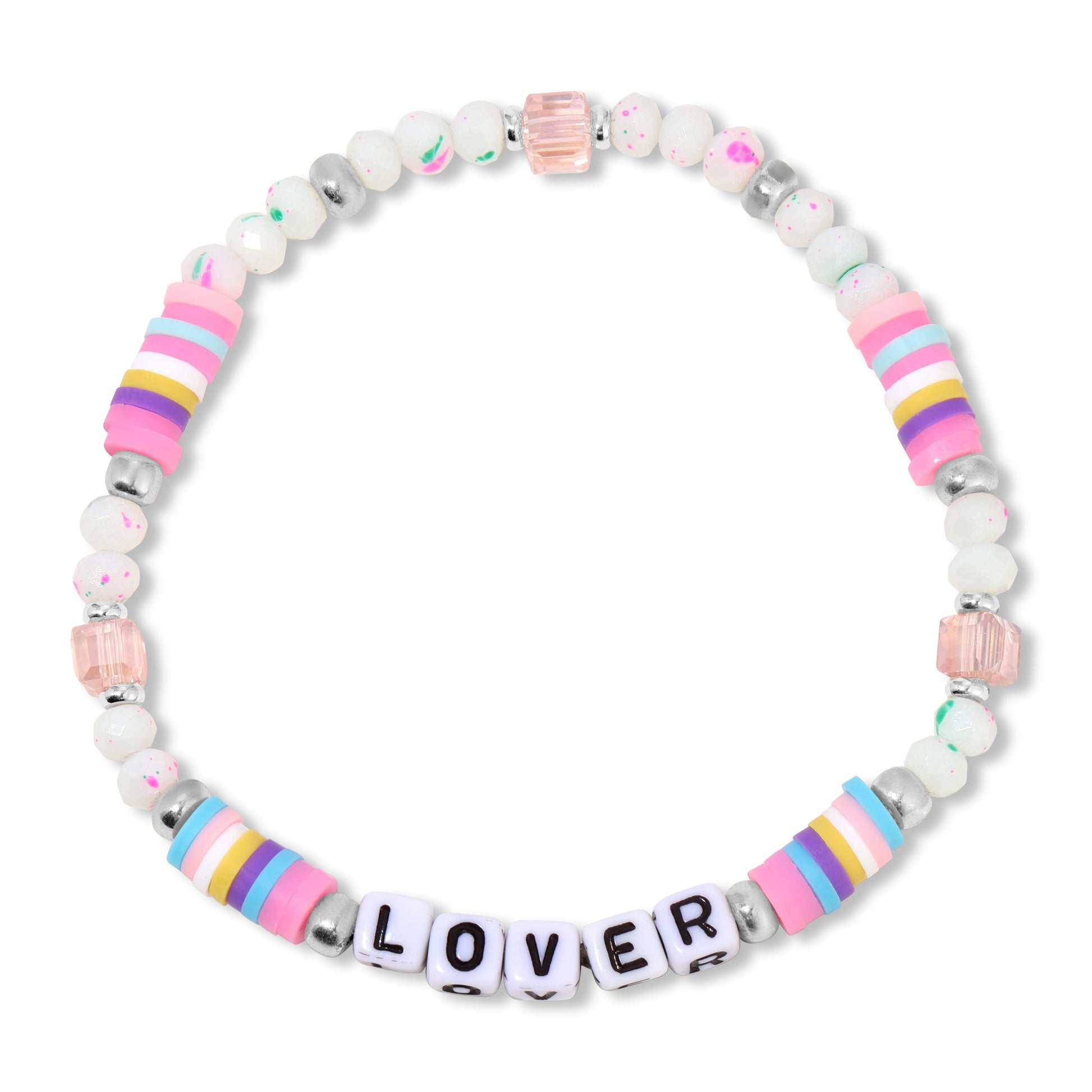 Lover - Beaded Stretch Bracelet - Mellow Monkey