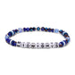 Midnights-Beaded Stretch Bracelet - Mellow Monkey