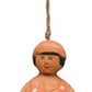 Hand-Painted Stoneware Nautical Bell - Mellow Monkey