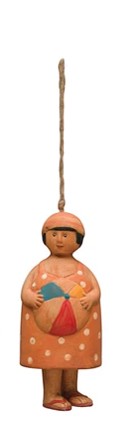 Hand-Painted Stoneware Nautical Bell - Mellow Monkey