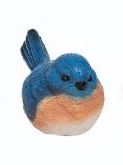 Blue Bird Figurine - 4-in - Mellow Monkey