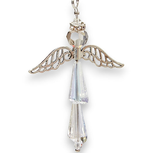 April Crystal Guardian Angel For Protection and Healing - Mellow Monkey