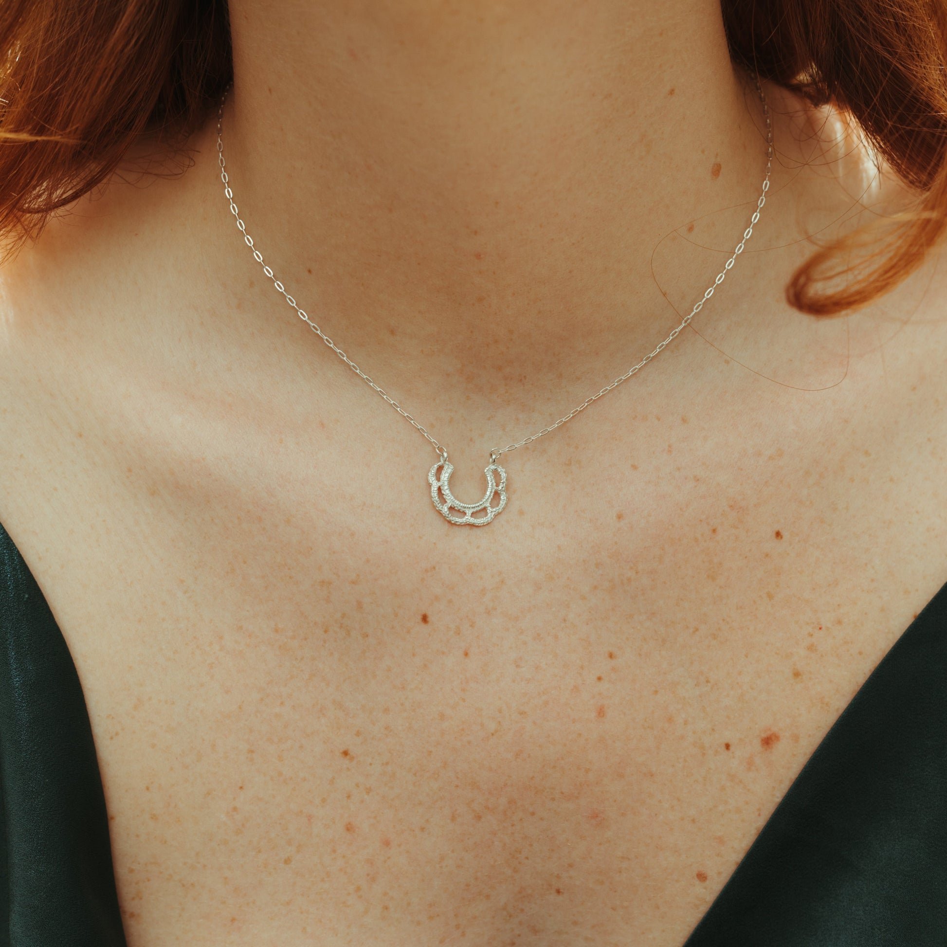 Mary Necklace - Sterling Silver - Mellow Monkey