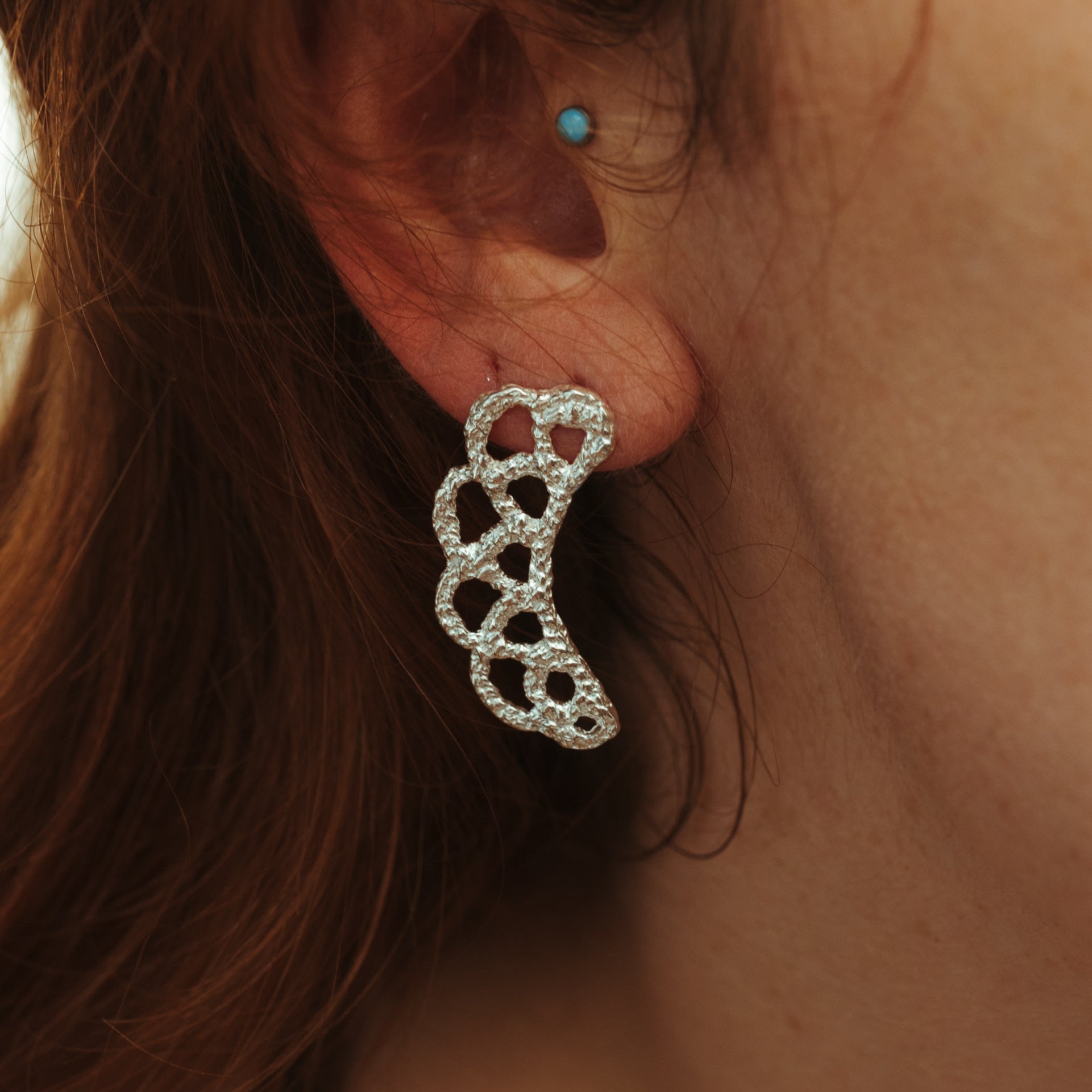 Melanie Earrings - Sterling Silver - Mellow Monkey