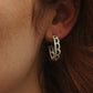 Rachael Hoop Earrings - Sterling Silver - Mellow Monkey