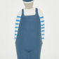 Cement Sailor Figurine With Bib, Brace Overalls and Blue Hat - Mellow Monkey