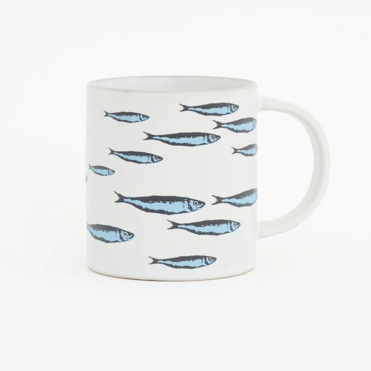School of Fish Ceramic Coffee Tea Mug