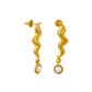 Dali Squiggle Ear w/ Pearl Gold - Mellow Monkey