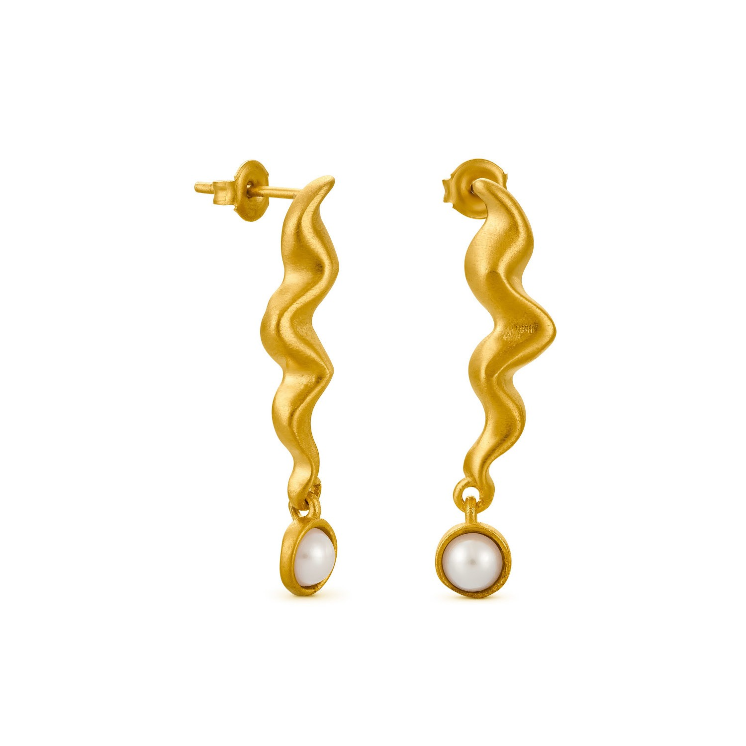 Dali Squiggle Ear w/ Pearl Gold - Mellow Monkey