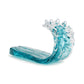 Rip Curl Wave Art Glass Sculpture- Hand-Blown Glass - Mellow Monkey