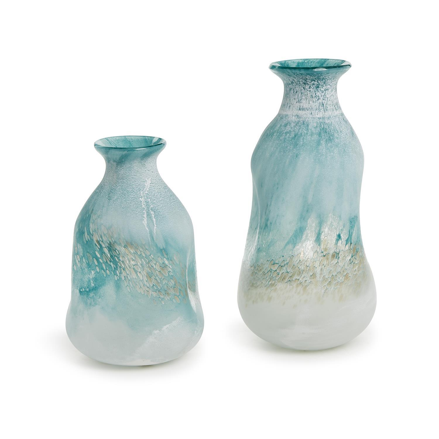 Waterscape Vase - Hand-Blown Glass - Mellow Monkey