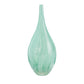 Hand-Blown Teardrop Glass Sculpture / Stem Vase - 10-1/4-in - Mellow Monkey